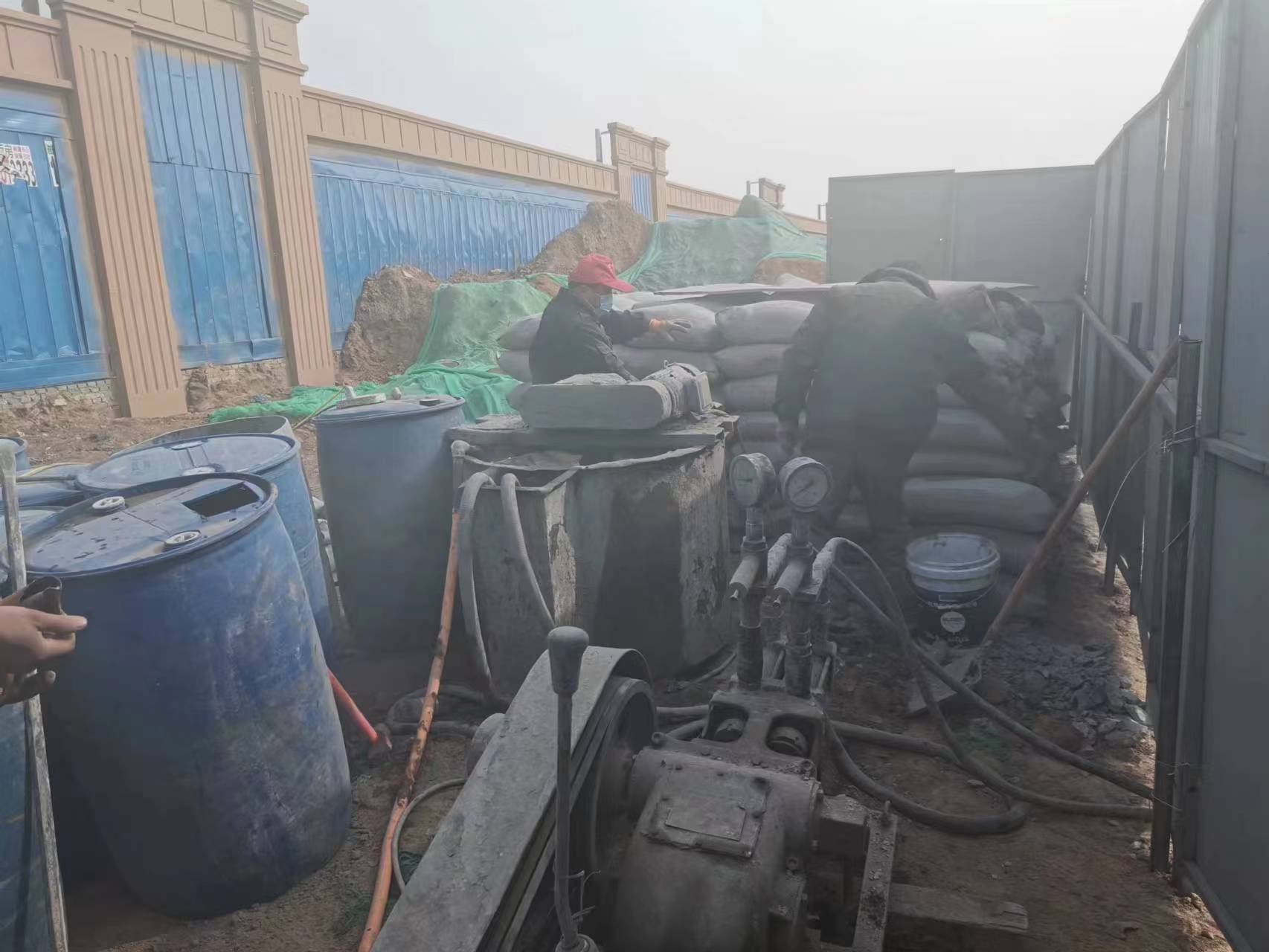 固始房屋下沉注浆